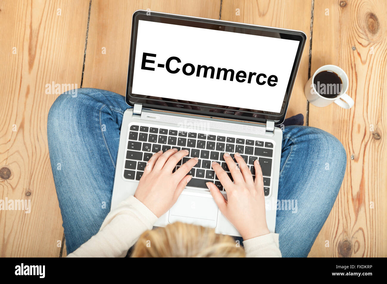 E-Commerce Foto Stock