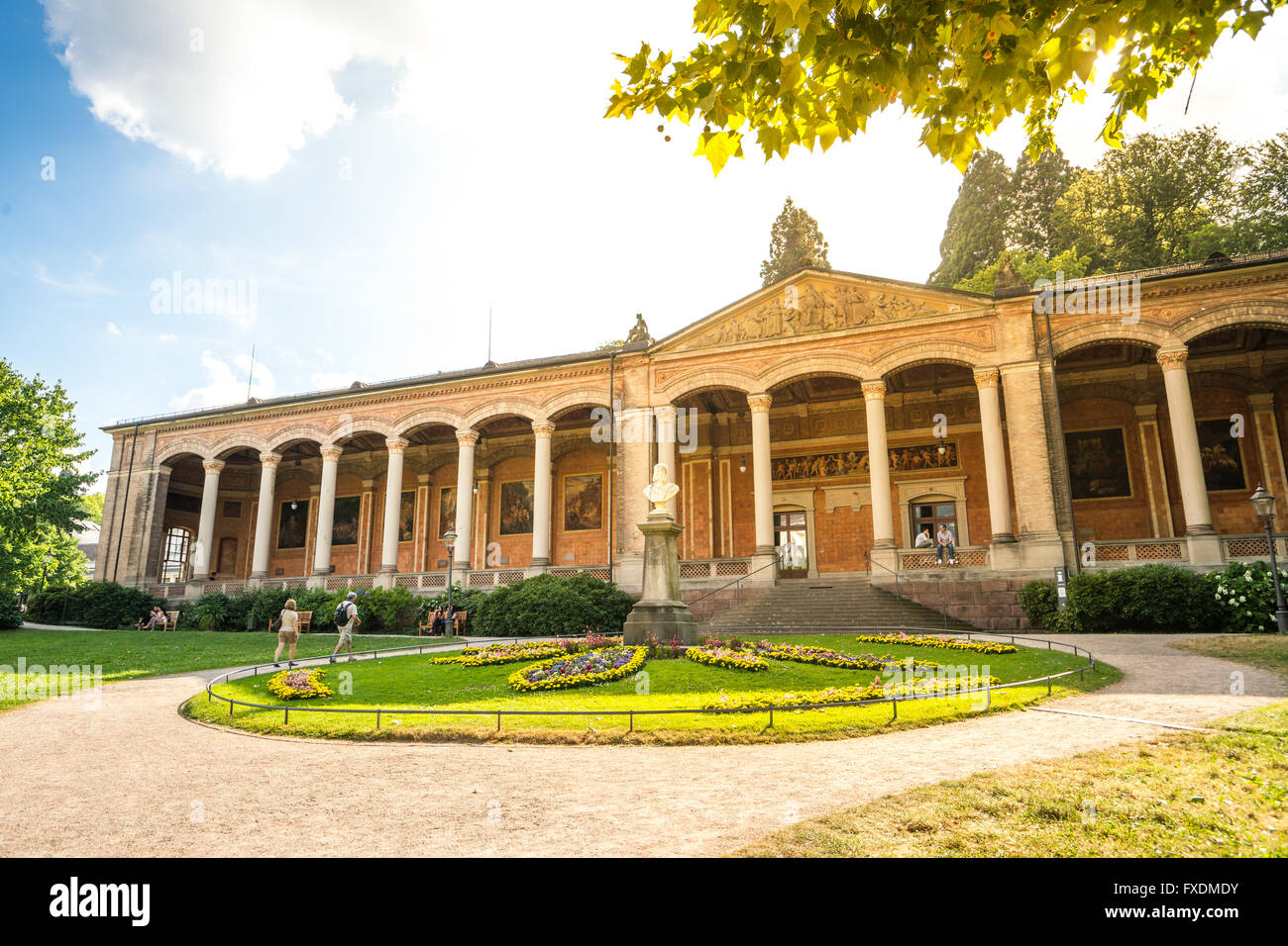 Baden-Baden, Trinkhalle, architettura, Schwarzwald Foto Stock
