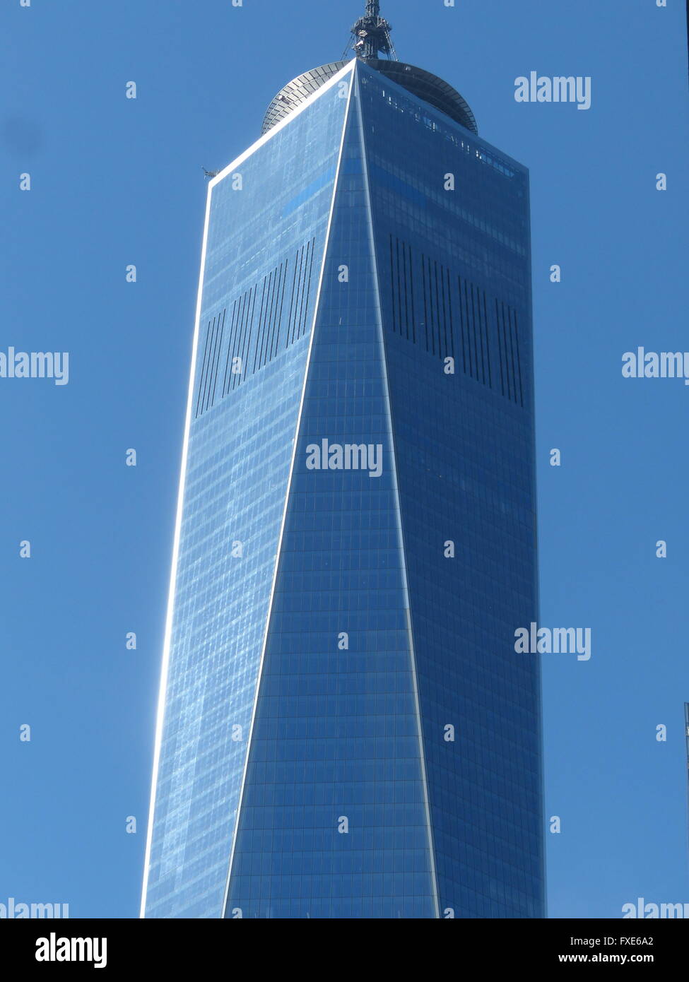 One World Trade Center, precedentemente noto come libertà Tower, progettato dall'architetto David Childs Foto Stock