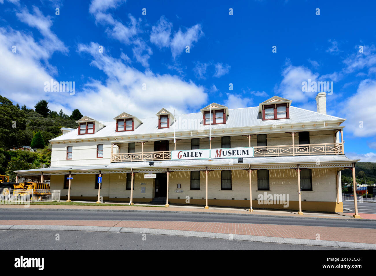 Cucina Museo, Queenstown, Tasmania, TAS, Australia Foto Stock