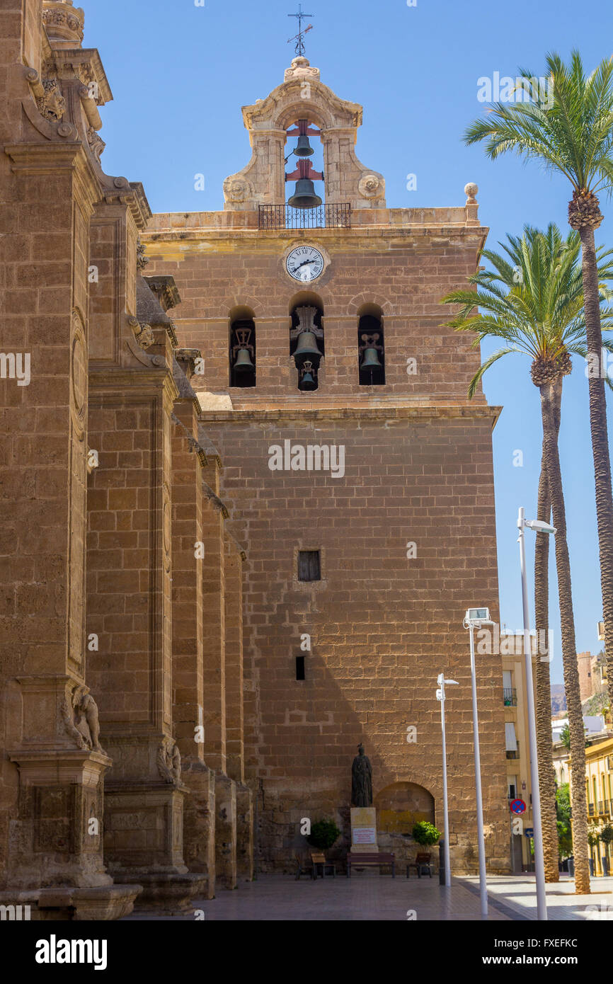 Cattedrale di incarnazione in Almeria Spagna Foto Stock