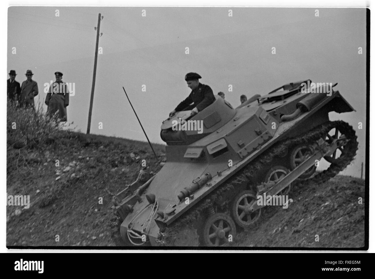 Panzer in Mödling Foto Stock