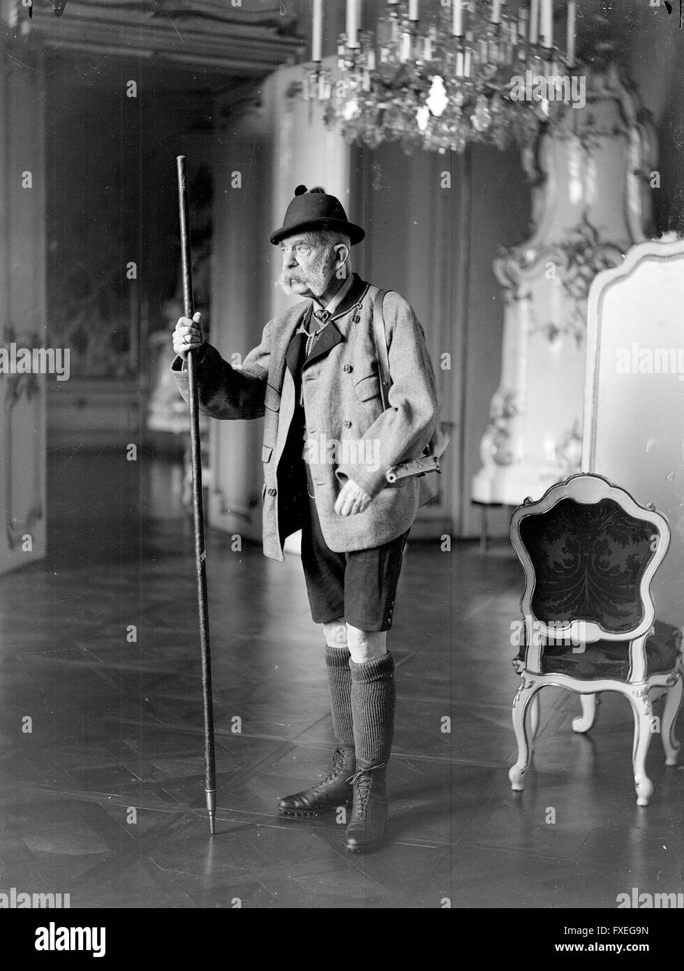 Franz Joseph I., Kaiser von Österreich [ Foto Stock