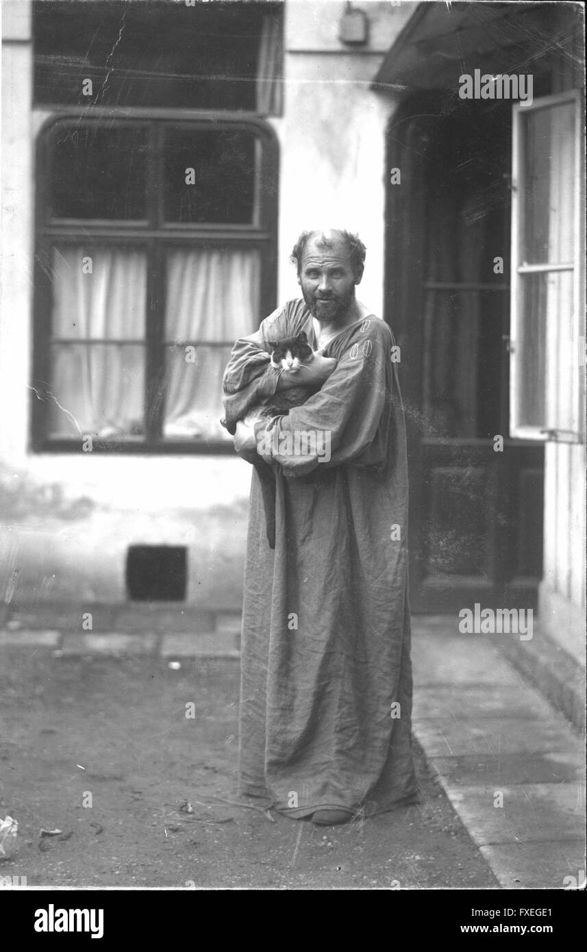 Gustav Klimt Foto Stock