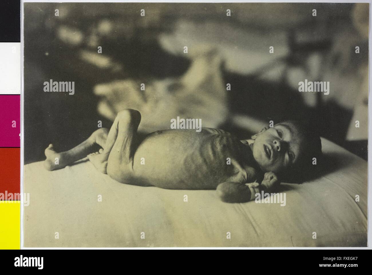 Kinderelend in Wien Foto Stock