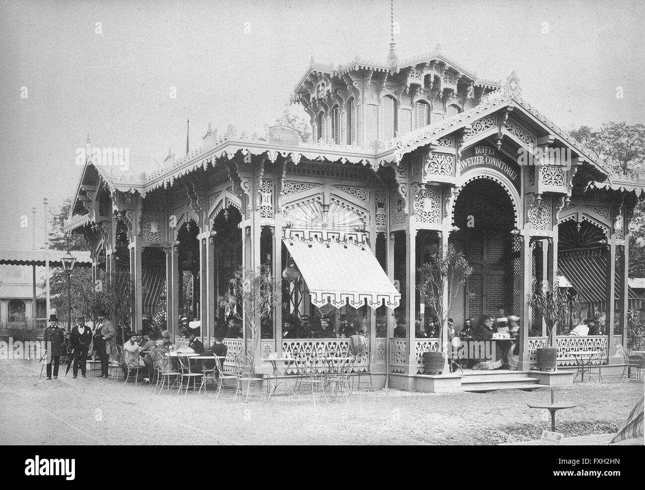 Wien, Weltausstellung 1873 Foto Stock