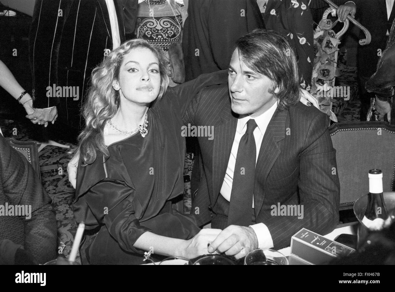 Amerikanische Schauspielerin Sydne Roma beim Deutschen Filmball am 15.01.1979 in München, Deutschland 1970er Jahre. Actrice americano Sydne Roma presso il Deutscher Filmball il 15 gennaio 1979 a Monaco di Baviera in Germania degli anni settanta. 24x36swNegV141 Foto Stock