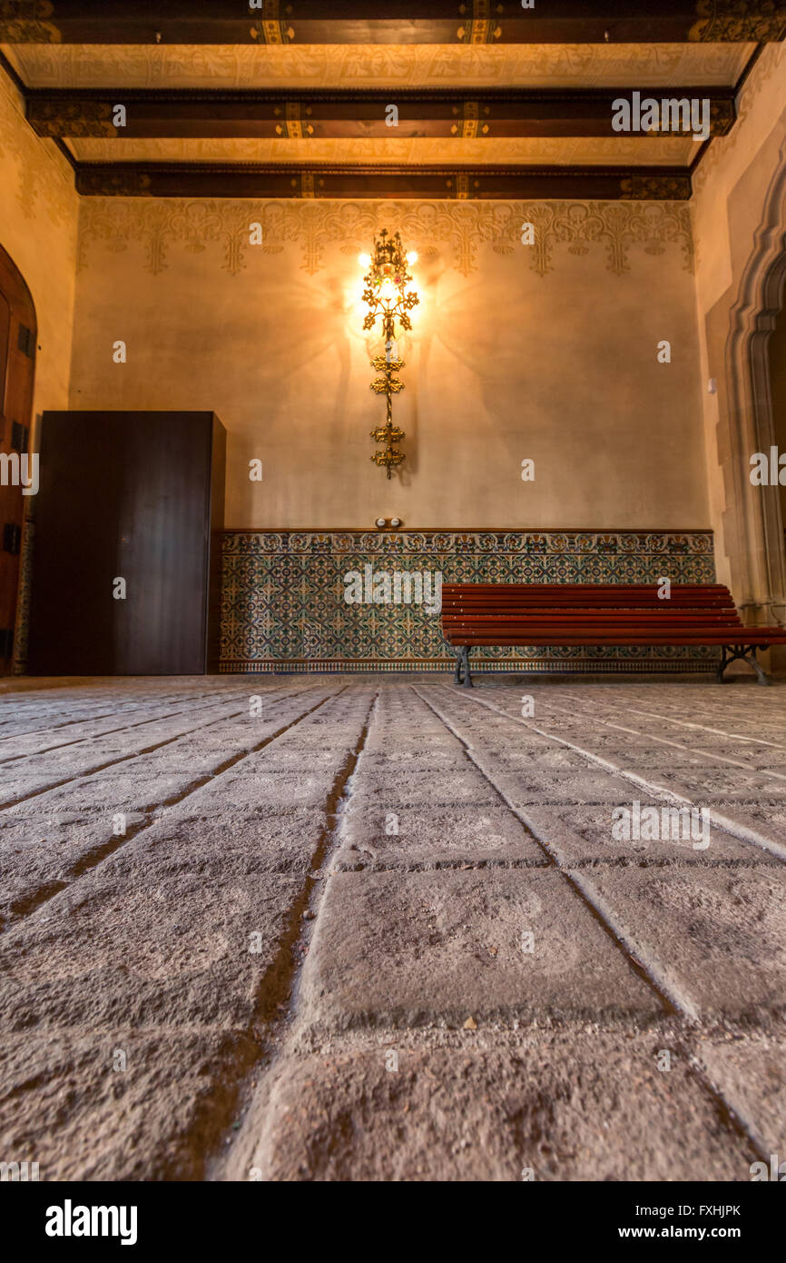 Casa Amatller indoor, Barcelona, Spagna. Foto Stock