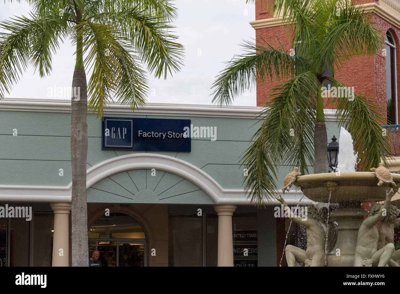 Gap Factory Store Foto Stock