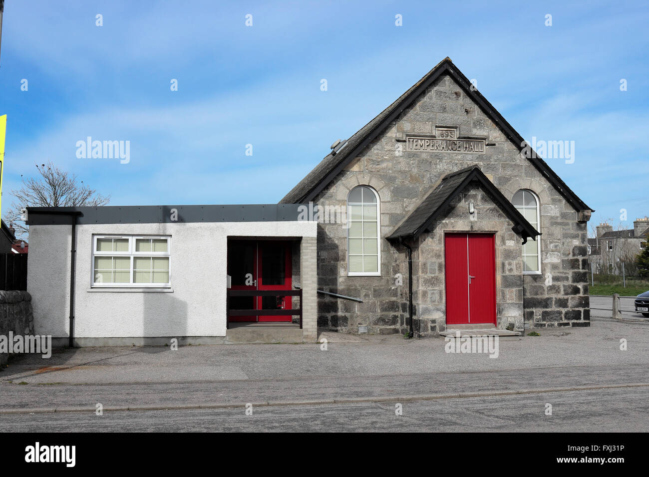Brora Temperance Hall Foto Stock