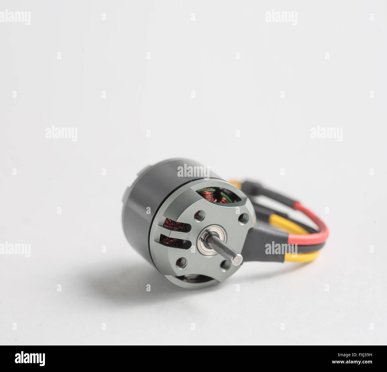 Piccolo motore elettrico di potenza c.c. Foto Stock