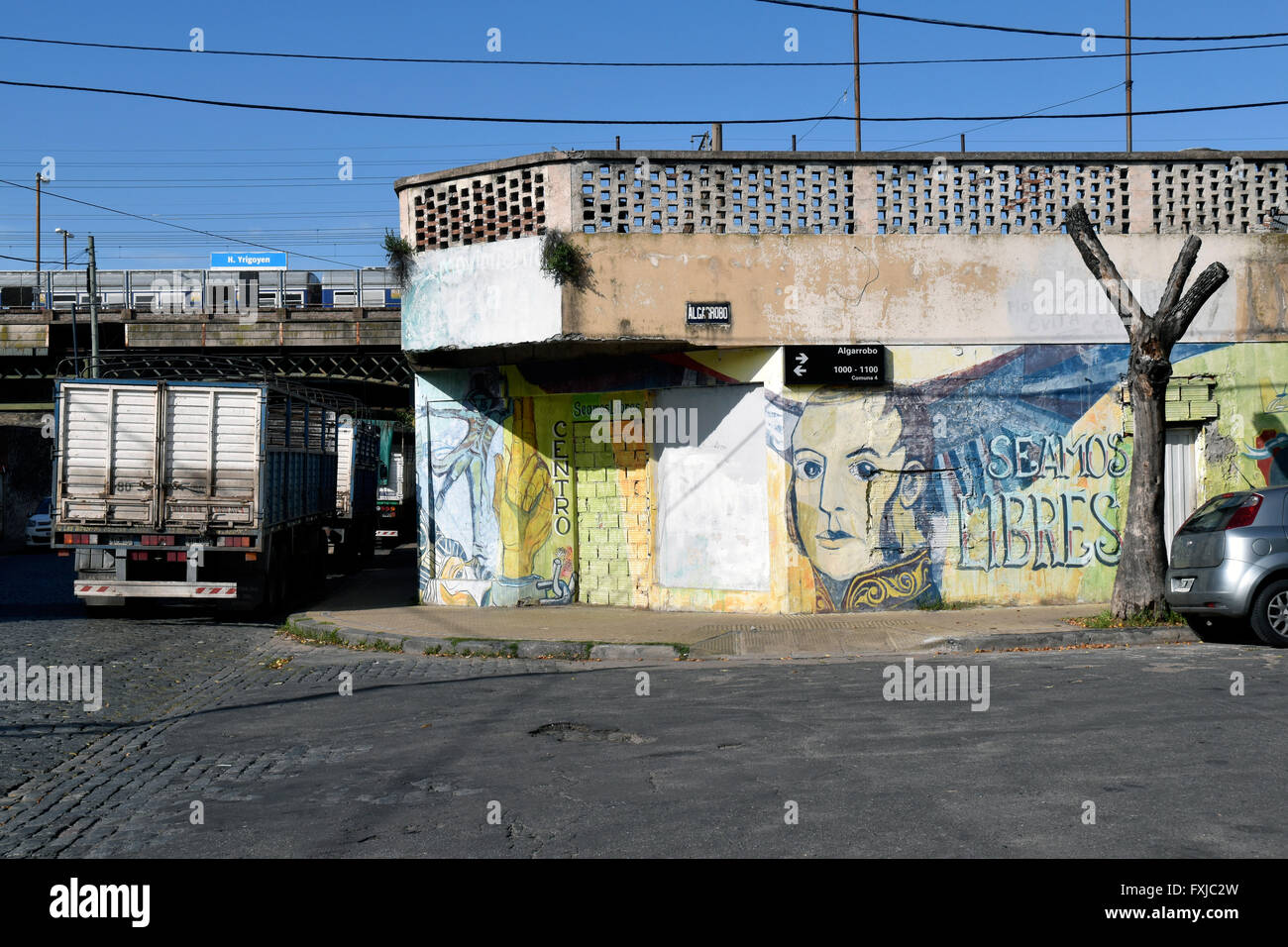 Arte dei graffiti Foto Stock
