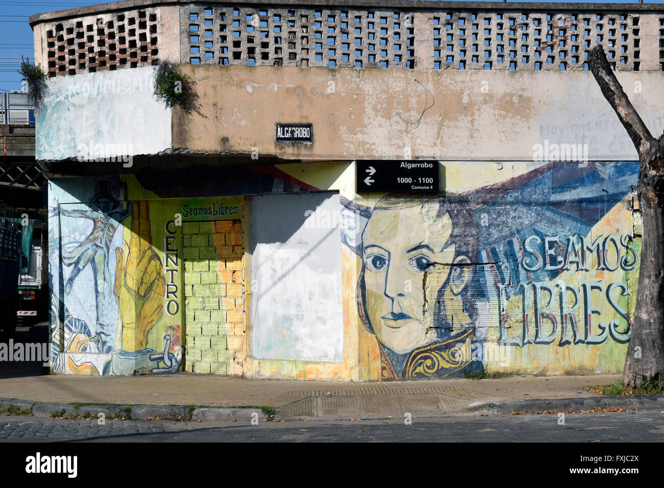 Arte dei graffiti Foto Stock