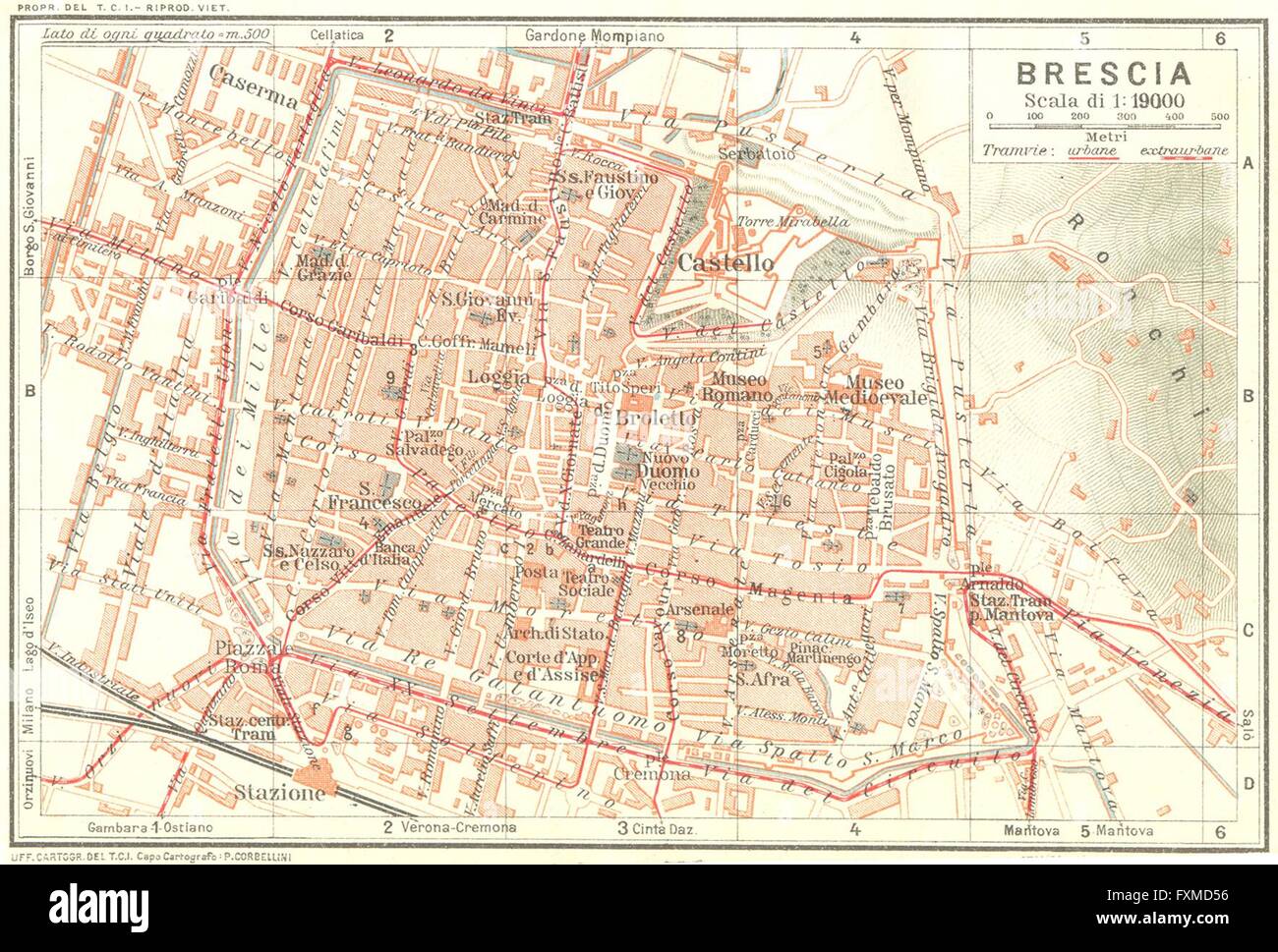 Mappa Di Brescia Città: Brescia Carte – MGNAR
