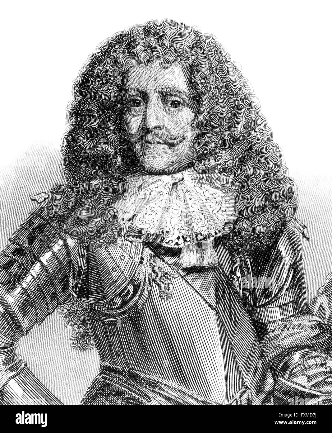 Antoine III Agénor de Gramont, duca di Gramont, 1604-1678, un francese uomo militare e diplomatico, Maresciallo di Francia Foto Stock