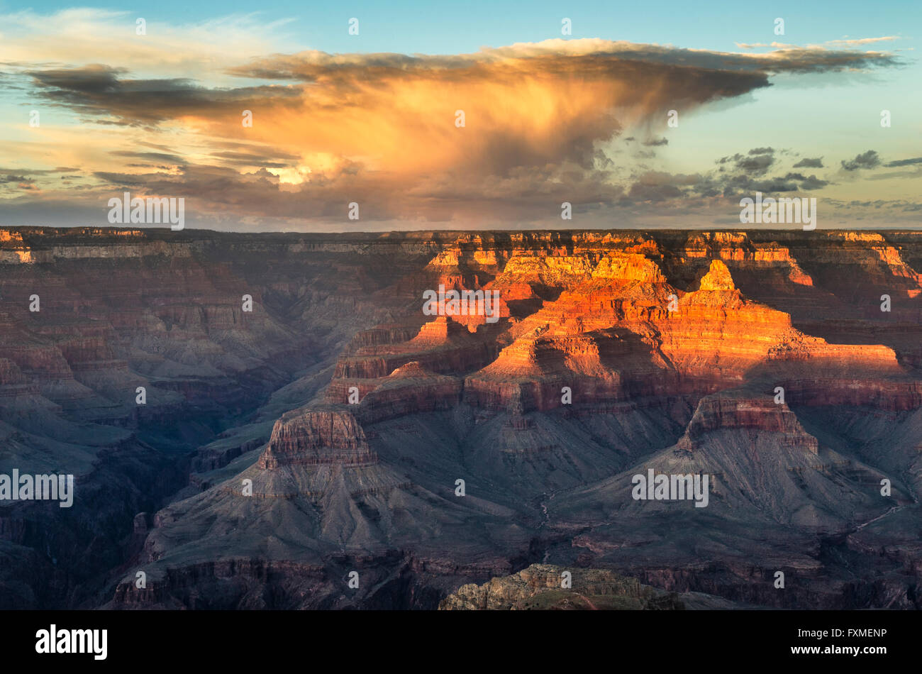 Parco Nazionale del Grand Canyon, Arizona, Stati Uniti Foto Stock
