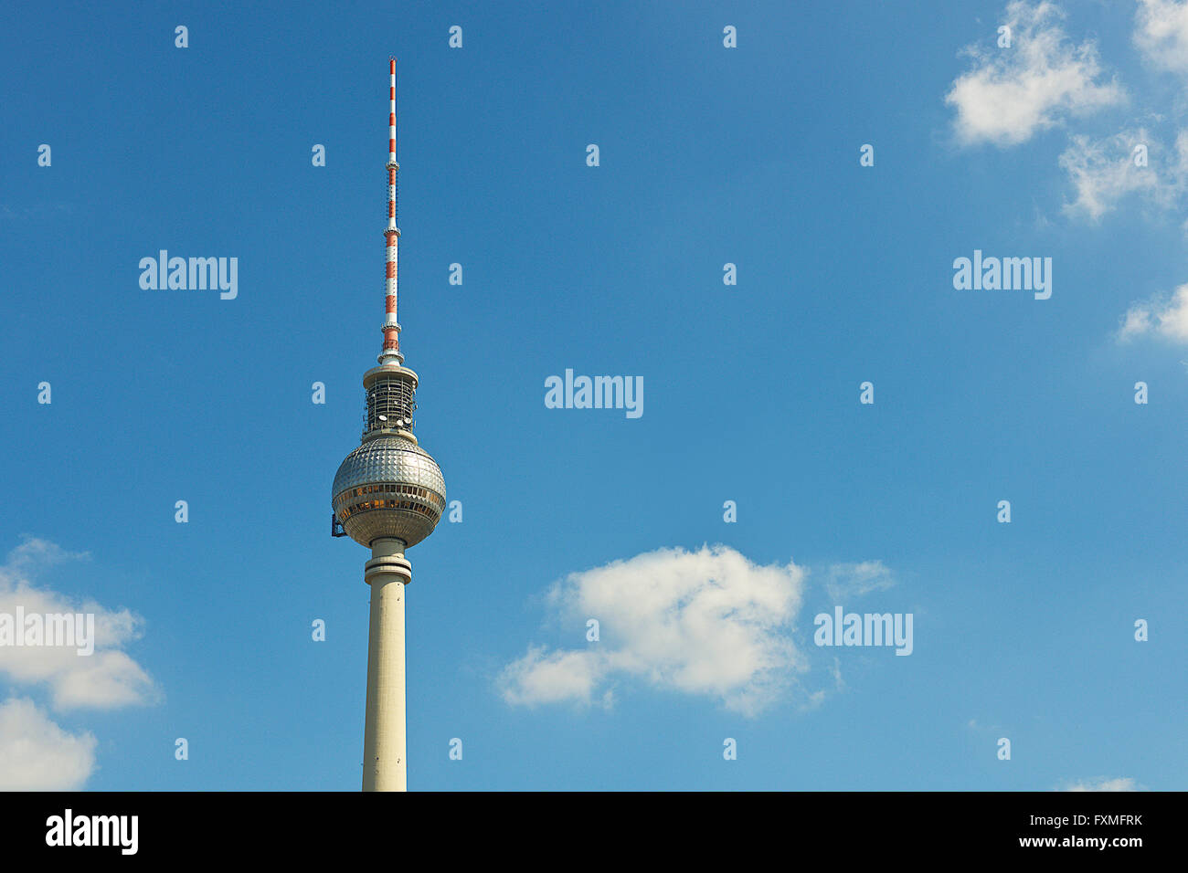 Berlino Torre della TV, Berlino, Germania Foto Stock