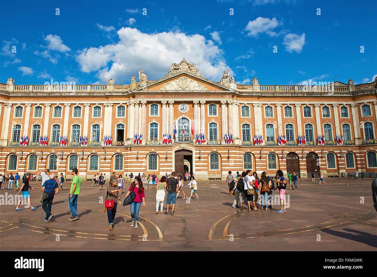 Capitole de Toulouse, Toulouse, Francia Foto Stock