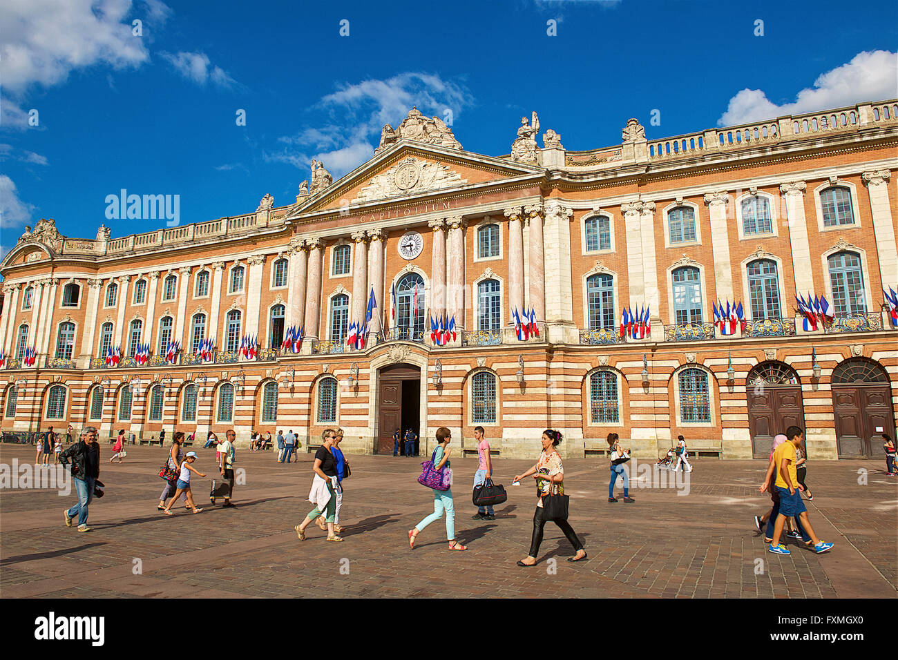 Capitole de Toulouse, Toulouse, Francia Foto Stock