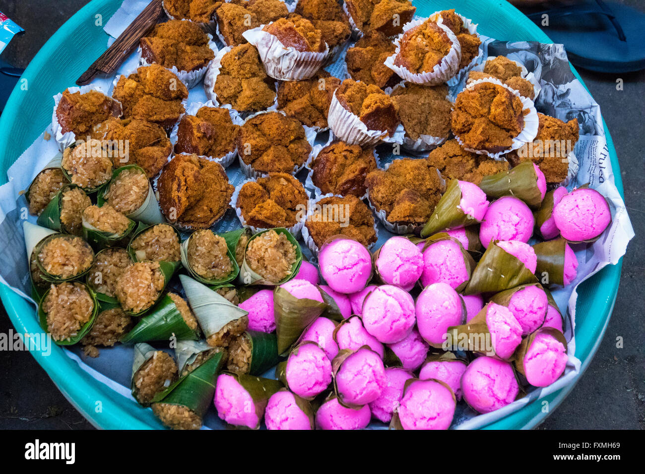 Tradizionale Balinese, Dessert Ubud, Bali, Indonesia Foto Stock