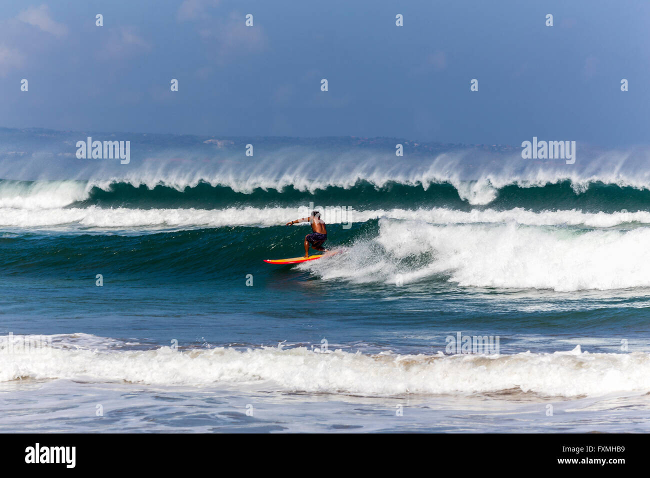 Surf, Kuta Bali, Indonesia Foto Stock