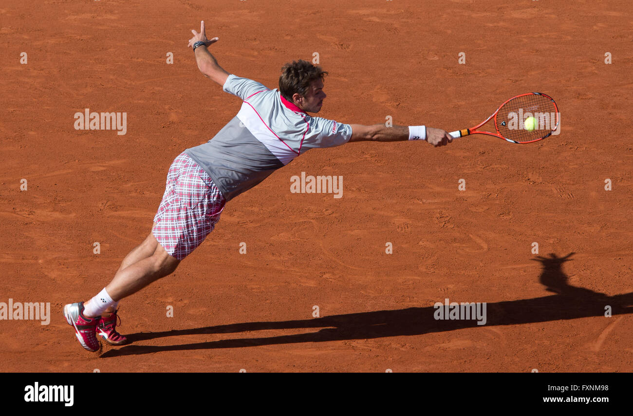 Stan Wawrinka, SUI, French Open 2015, Grand Slam Tennis Turnier, Roland Garros, Parigi, Frankreich Foto Stock