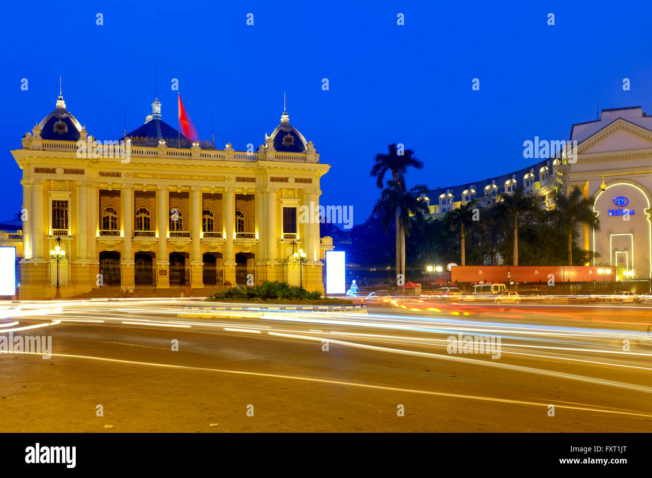 Hanoi Opera House, Hanoi, Vietnam Foto Stock