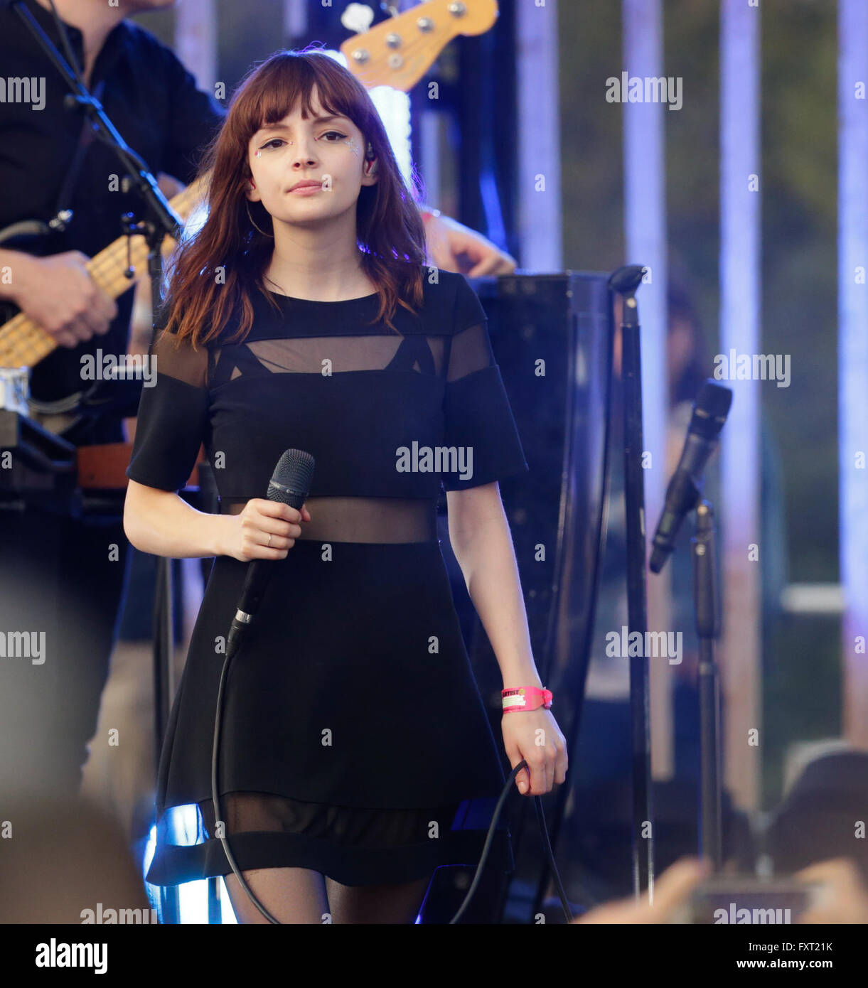 MTV Awards Woodies /10 per 16 al SXSW 2016 - presentano: Chvrches dove: Austin, Texas, Stati Uniti quando: 16 Mar 2016 Foto Stock