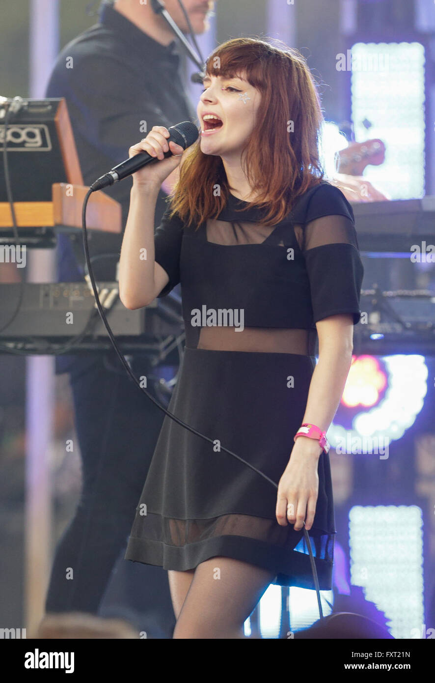 MTV Awards Woodies /10 per 16 al SXSW 2016 - presentano: Chvrches dove: Austin, Texas, Stati Uniti quando: 16 Mar 2016 Foto Stock