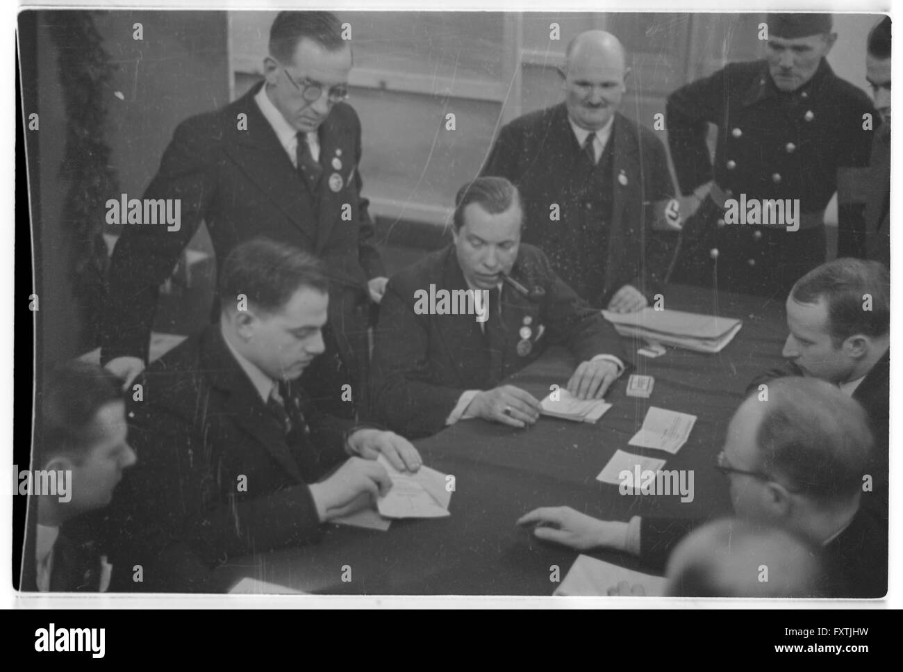 Volksabstimmung Aprile 1938 Foto Stock