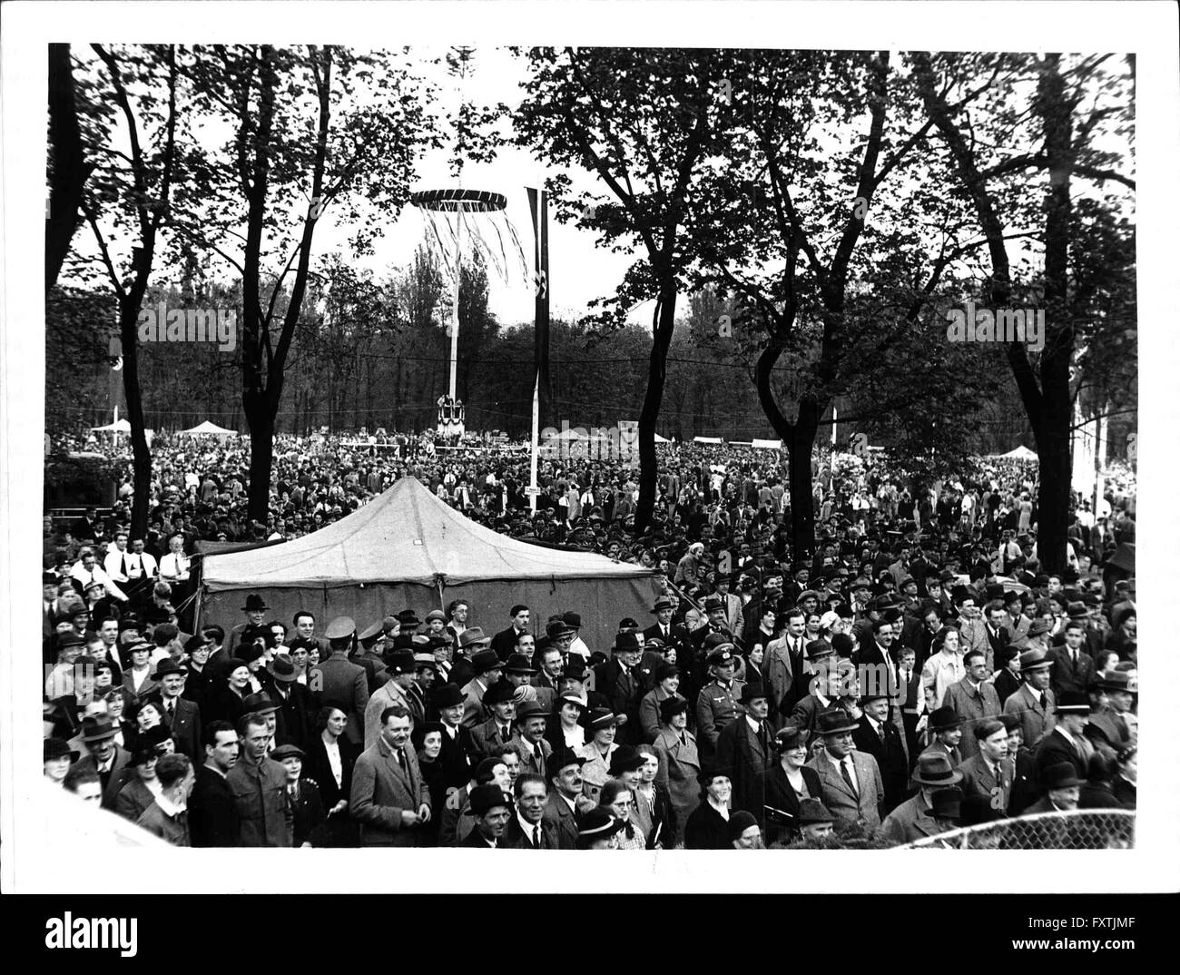 Nationalfeiertag des deutschen Volkes in Wien Foto Stock