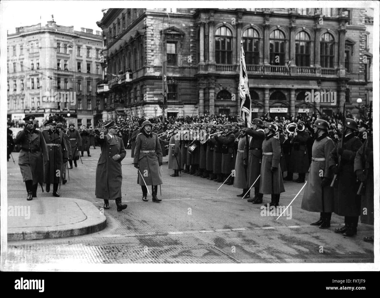 Hitler in Wien Foto Stock