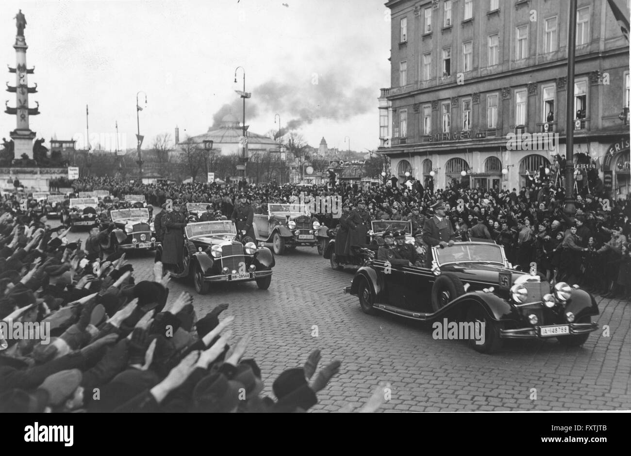 Hitler in Wien Foto Stock