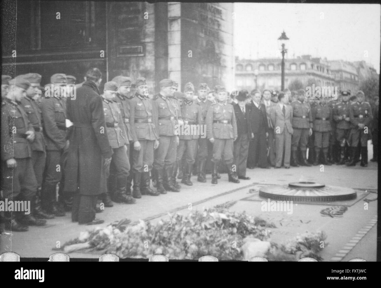 Am Grab des Unbekannten Soldaten Foto Stock