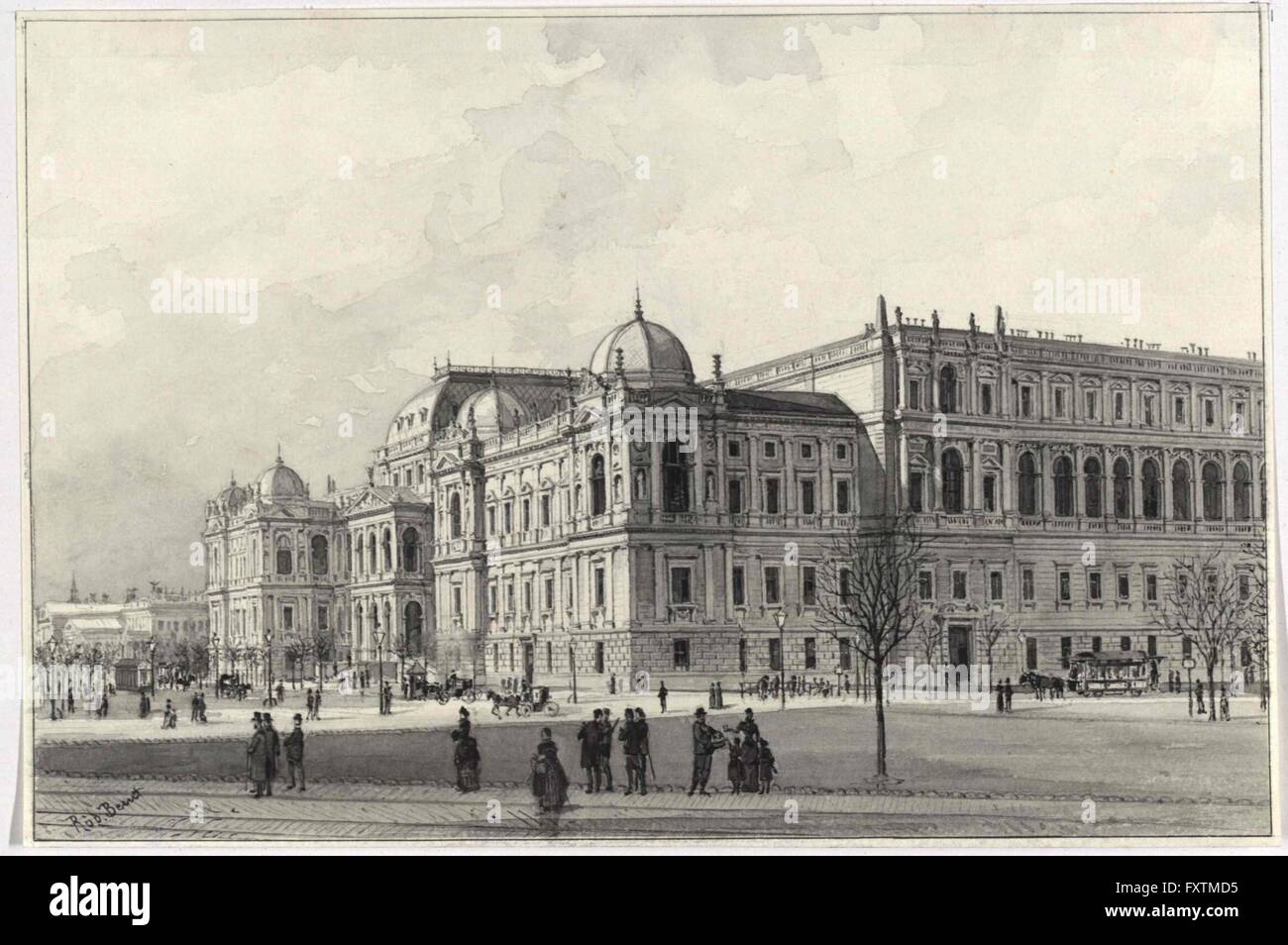 Universität Wien Foto Stock