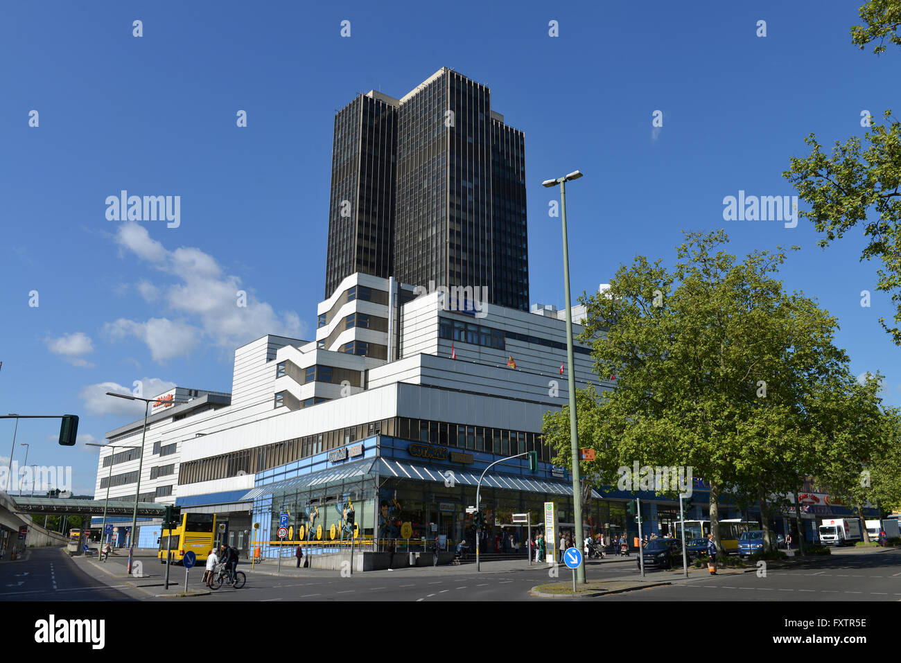 Hochhaus, Steglitzer Kreisler, Steglitz Berlino, Deutschland Foto Stock