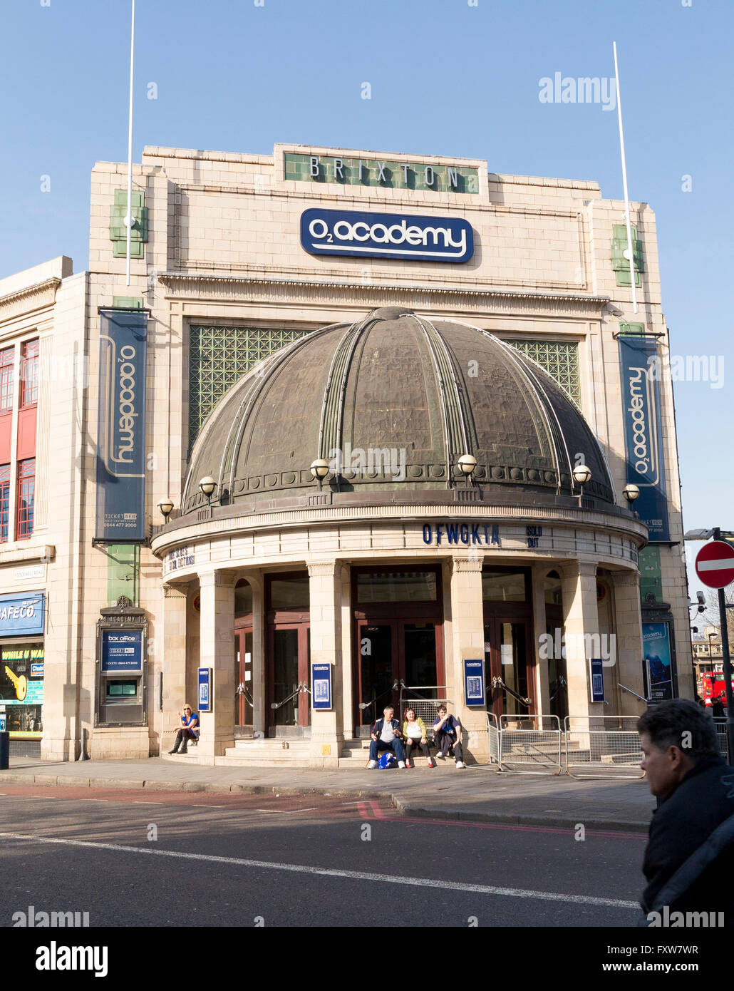 L'O2 Academy Venue in Brixton London è un grande Londra musica concerto Foto Stock