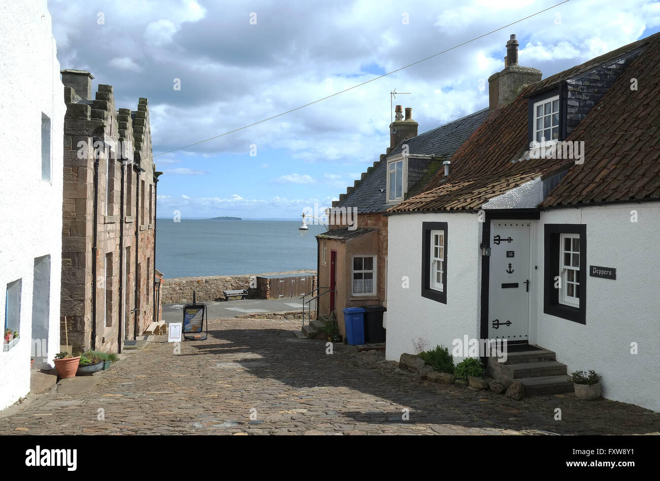Crail Harbor East Neuk, Fife, Scozia Foto Stock