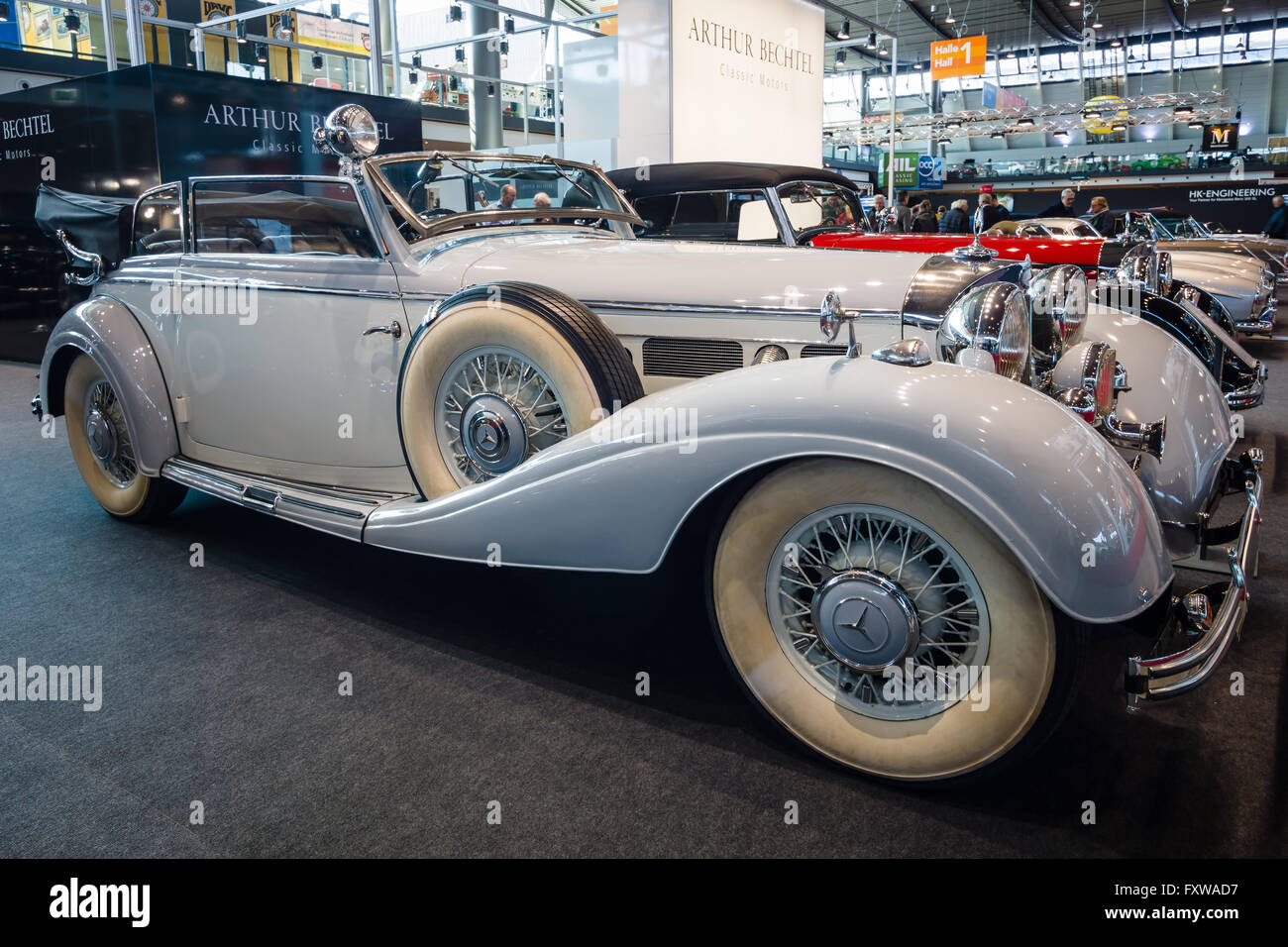 Auto d'epoca, Mercedes-Benz 540K (W24), 1938. Foto Stock