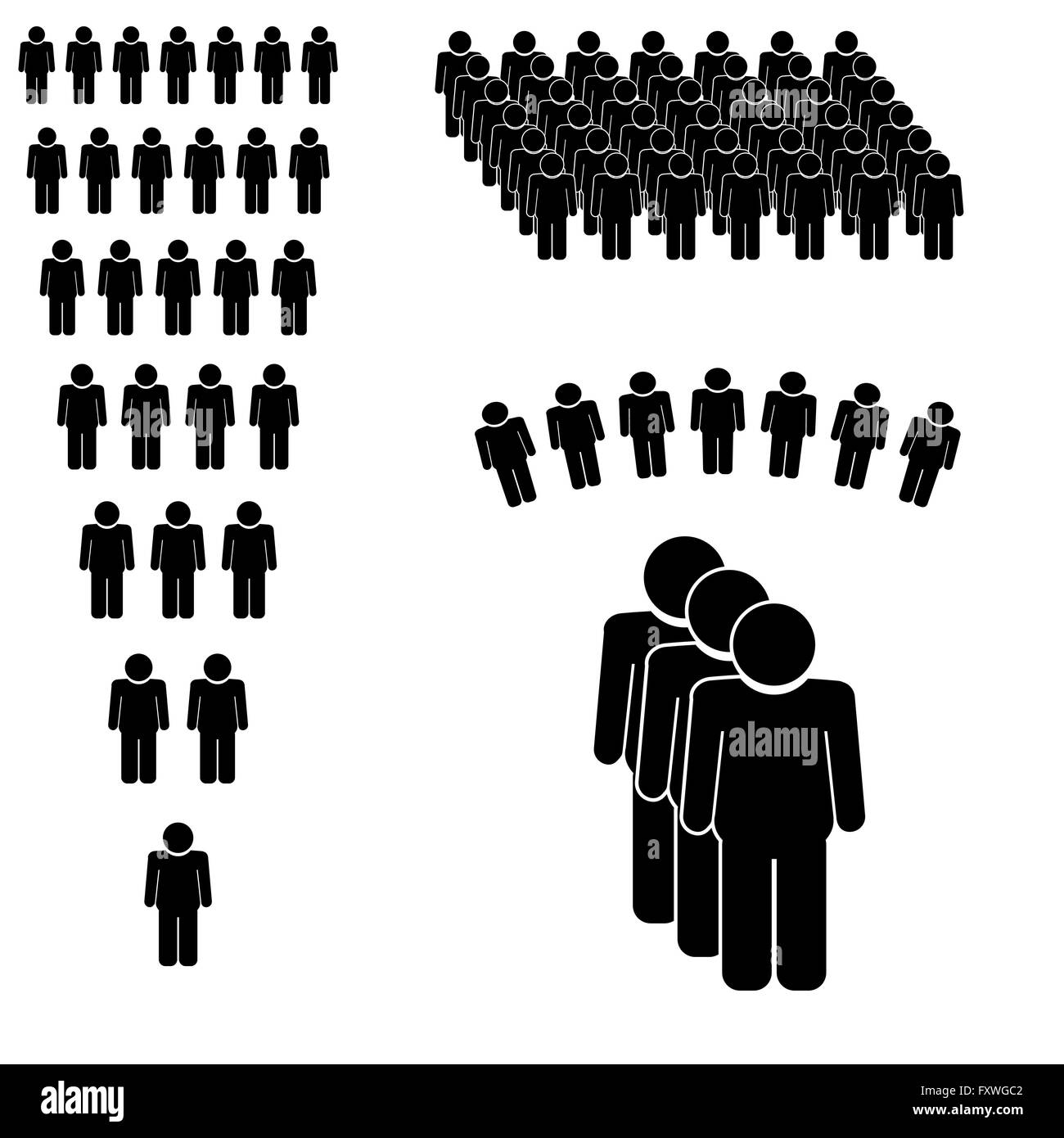 Persone icona Conversazione Illustrazione Vettoriale