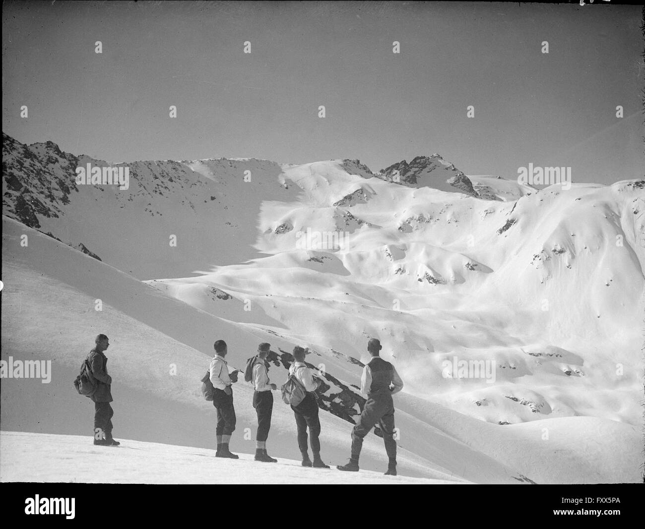 Kaltenberg in der Ferwallgruppe Foto Stock