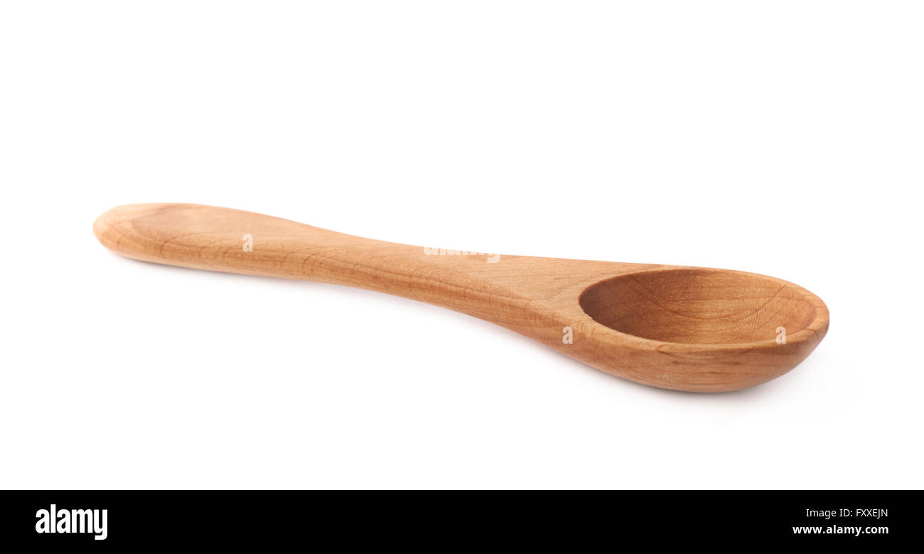 Piccole casette di legno che misurino isolato Foto Stock