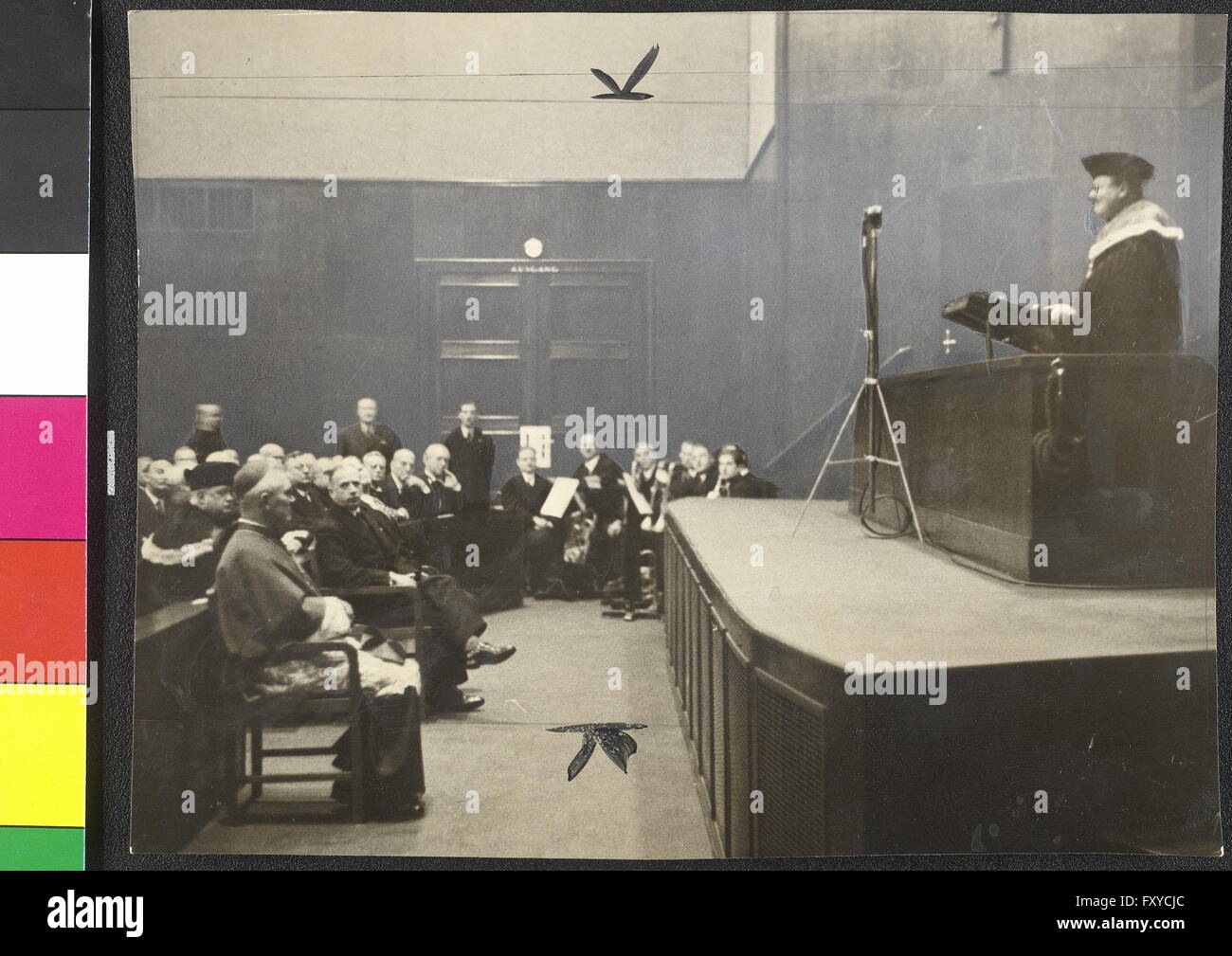 Einweihung des neuen Auditorium Massimo an der Universität Wien Foto Stock