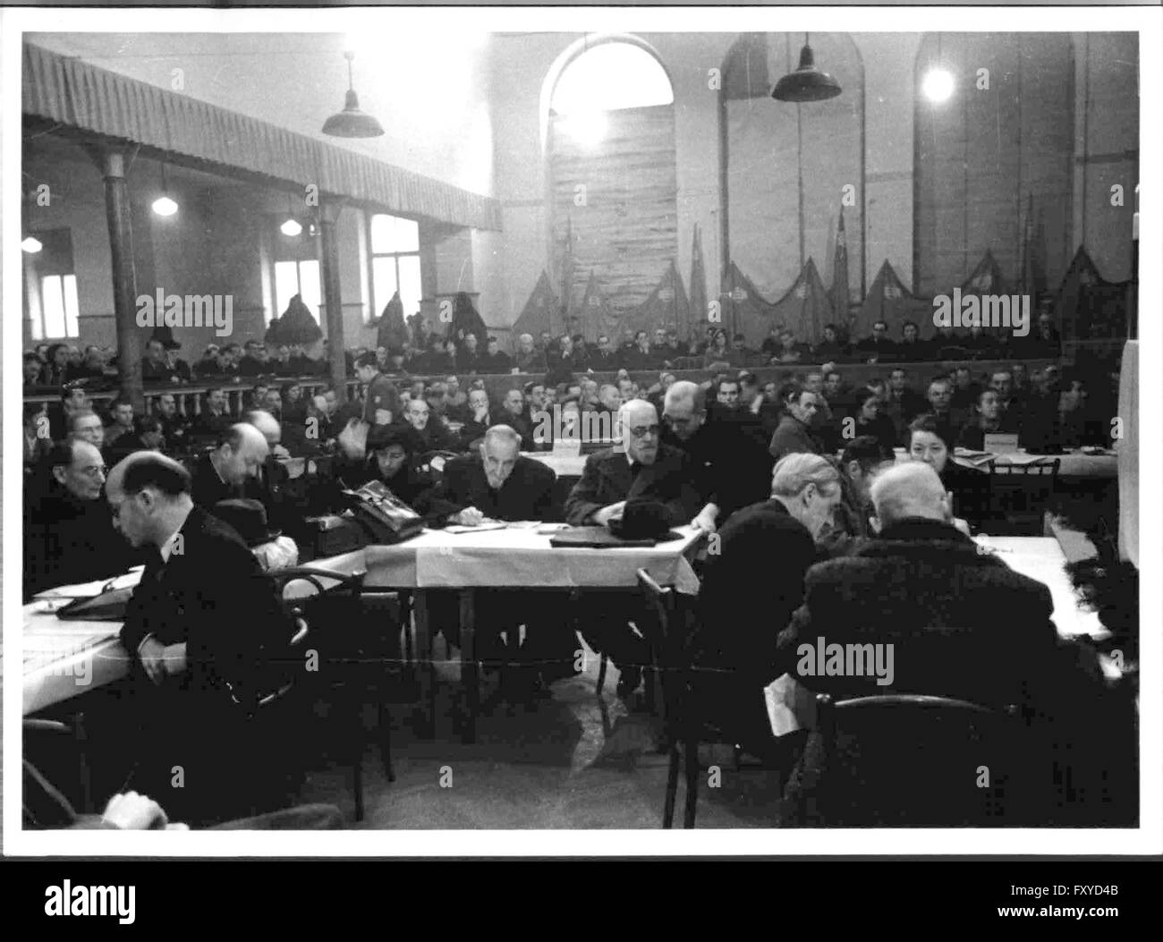 SPÖ-Parteitag in Wien Foto Stock