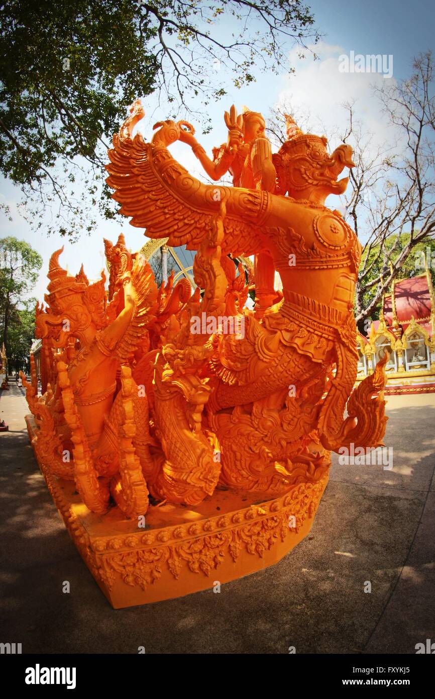 Wat Phrathat Nong Bua , Ubon Ratchathani provincia, Thailandia Foto Stock