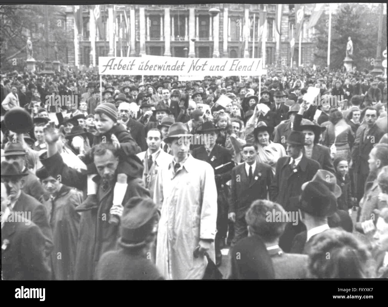 Erster Mai 1947 Foto Stock