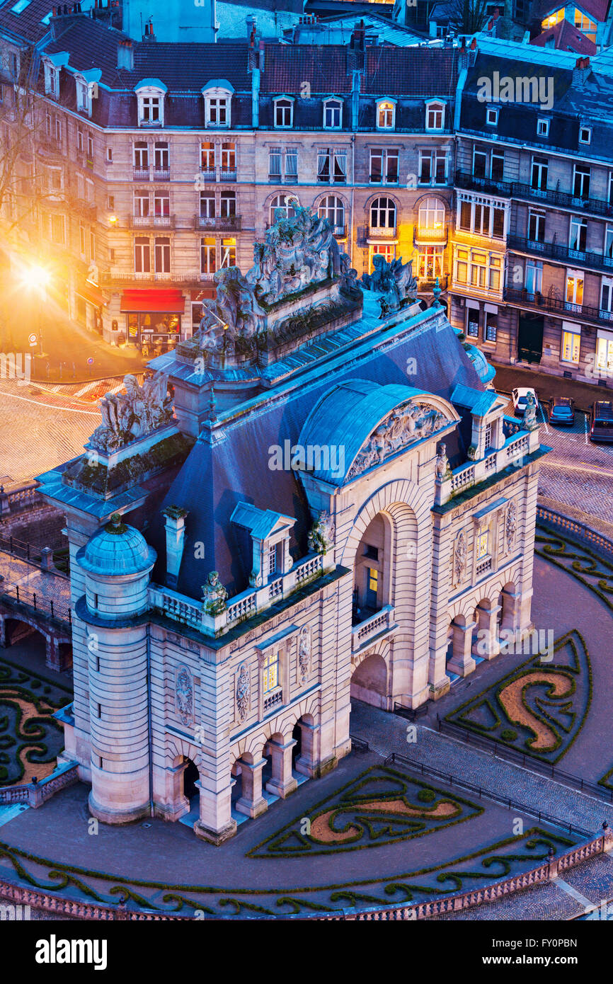 Porta de Paris a Lille Foto Stock