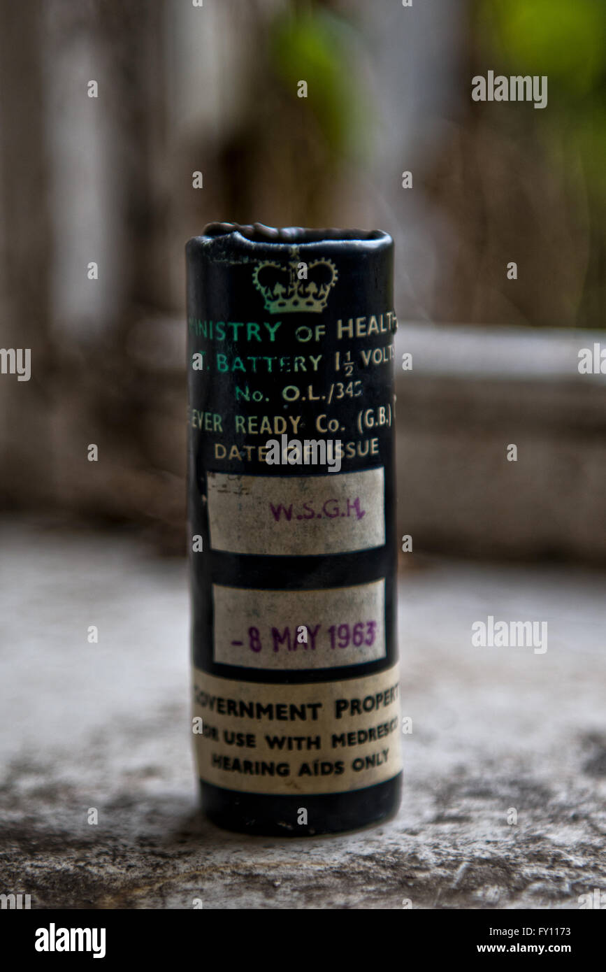 Situato nella piccola città di Breckland di Brandon, Suffolk, si trova una piccola cascina che è stato toccato da oltre trent'anni. Foto Stock