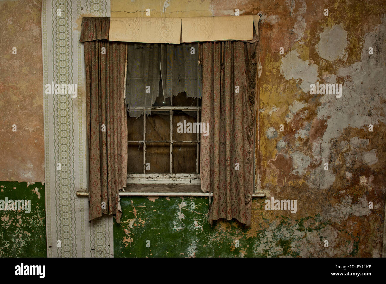 Situato nella piccola città di Breckland di Brandon, Suffolk, si trova una piccola cascina che è stato toccato da oltre trent'anni. Foto Stock