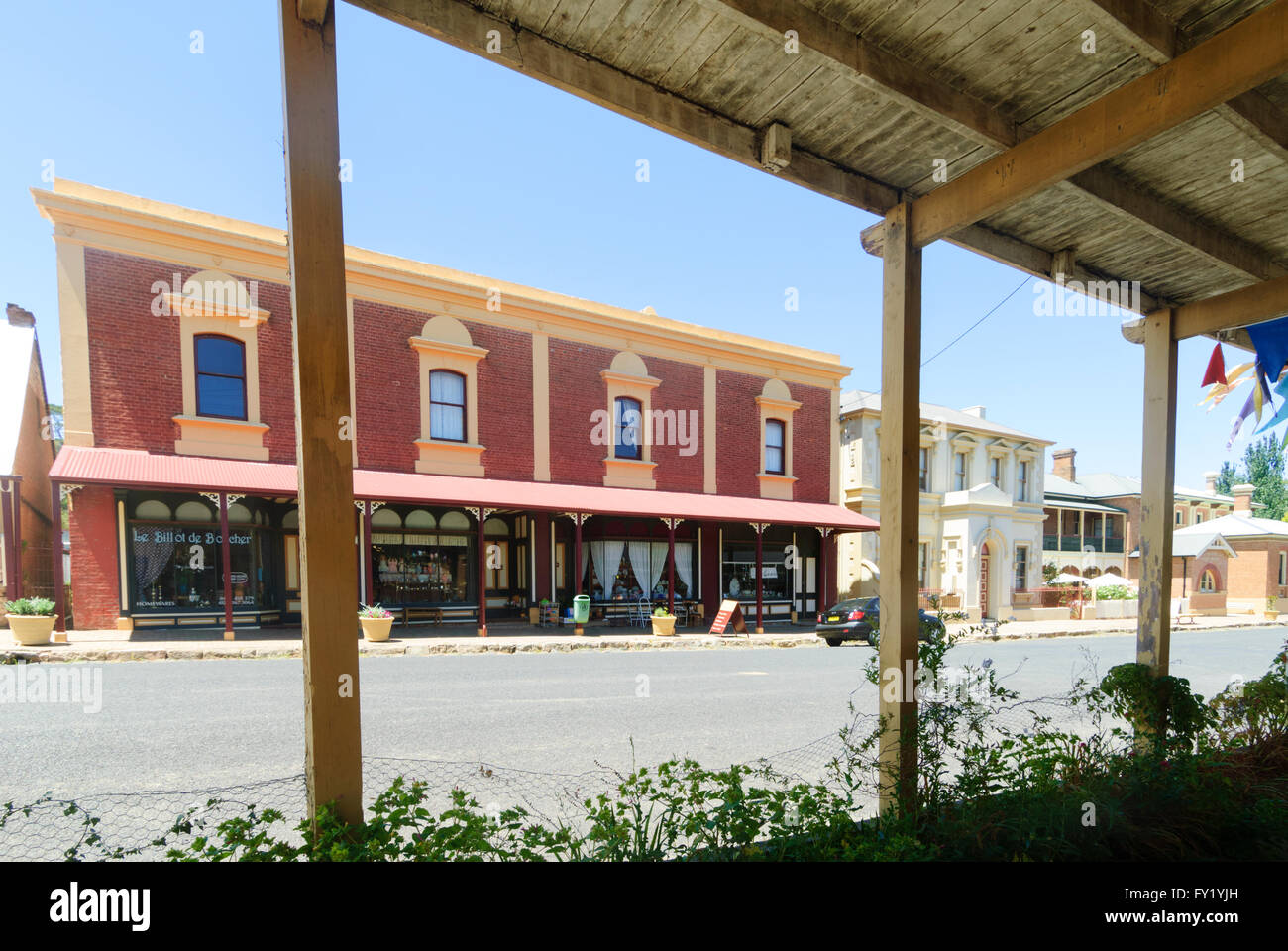 Edificio storico, Carcoar, Nuovo Galles del Sud, Australia Foto Stock